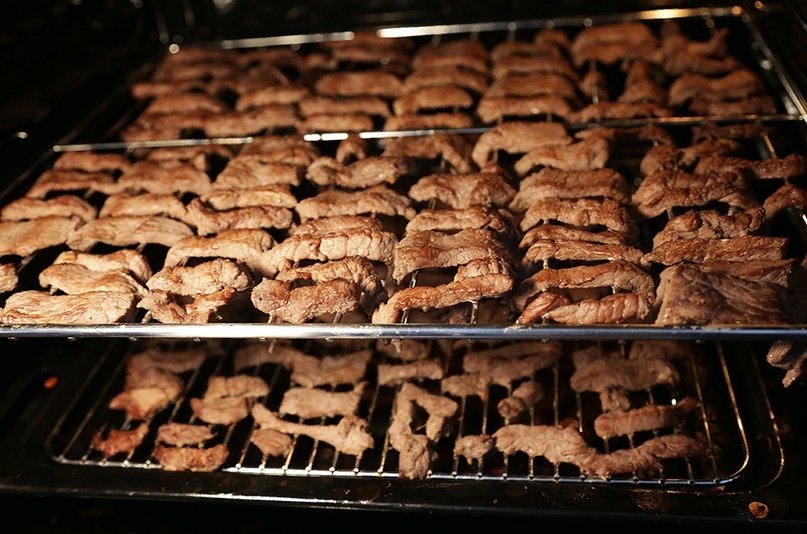 сушеное мясо в духовке